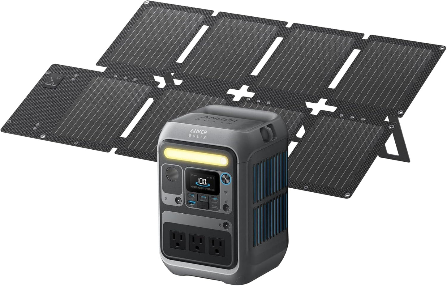 Portable Power Station Solix C300, 288Wh Battery