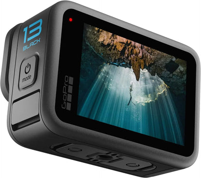Black - Waterproof Action Camera with 5.3K60 Video, 27MP Photo + Compatability with HB-Series Lenses