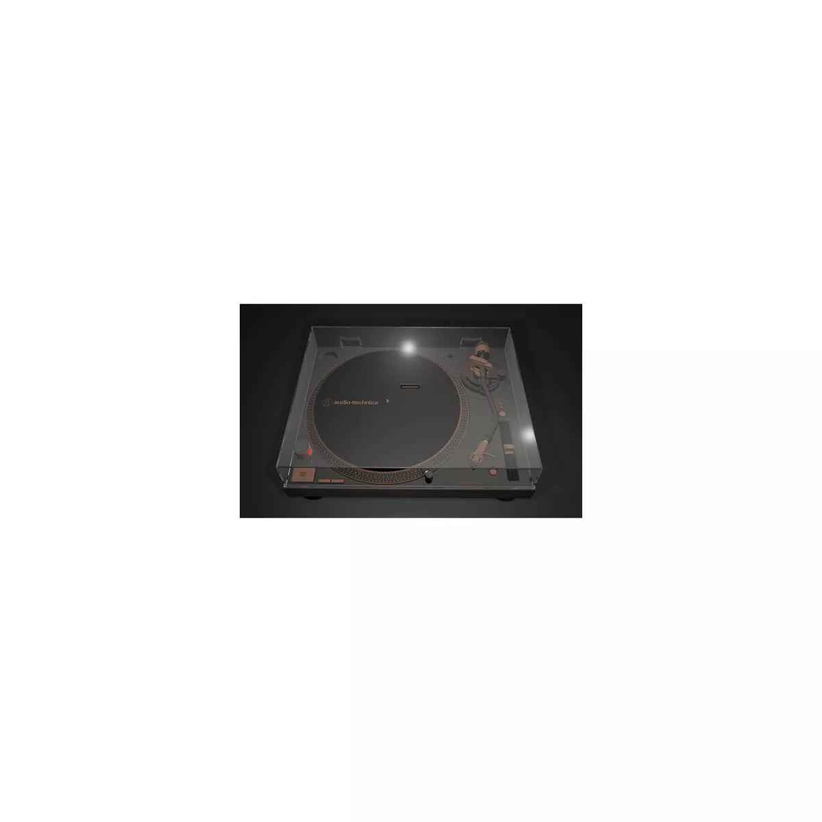 Audio Technica AT-LP120XUSB-BZ Direct Drive USB Turntable, Bronze 3-Speed Vinyl Player with Built-in Preamp and Digital Conversion